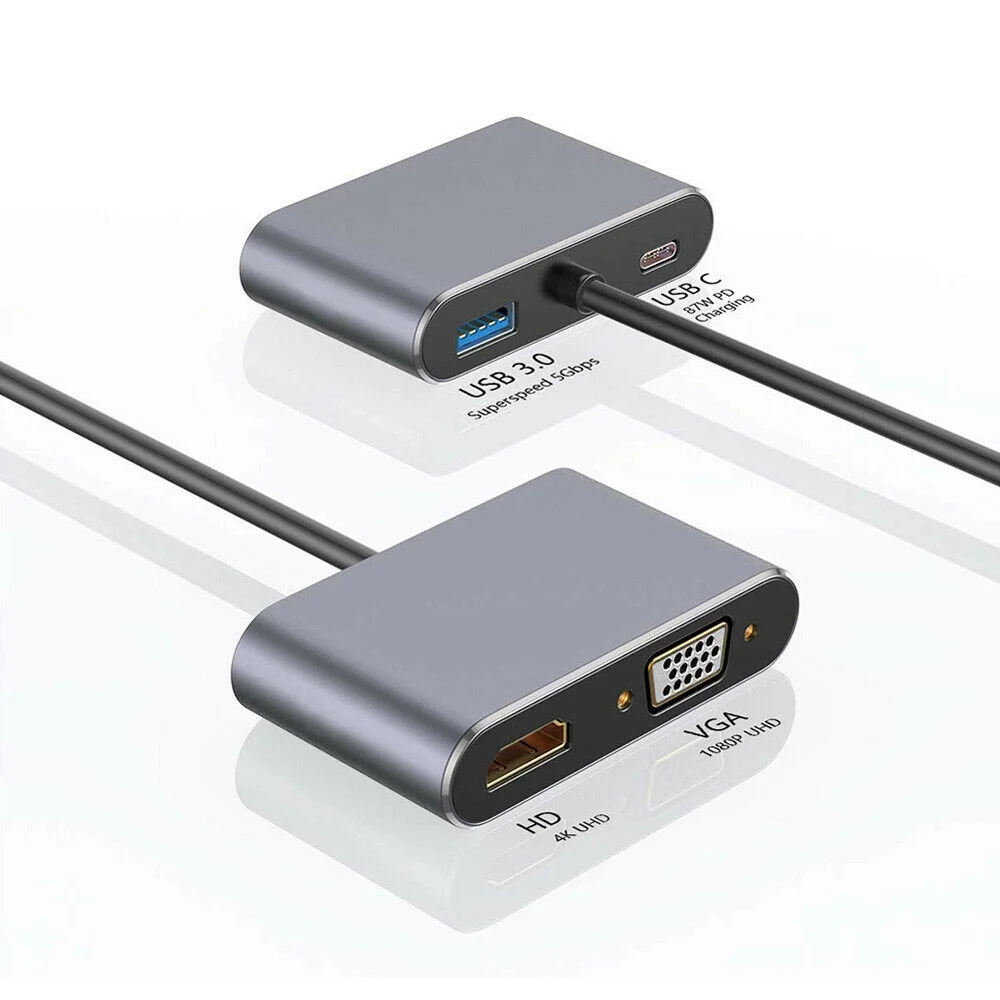 4 in 1 USB C Hub